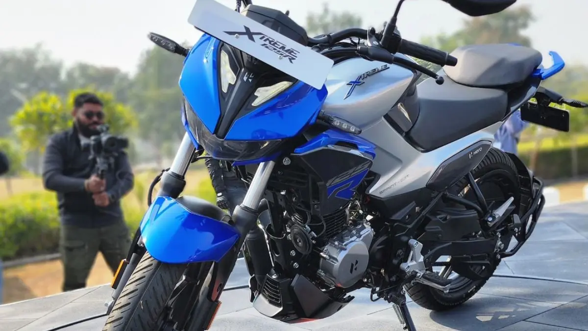 Hero Xtreme 125R Cobalt blue look