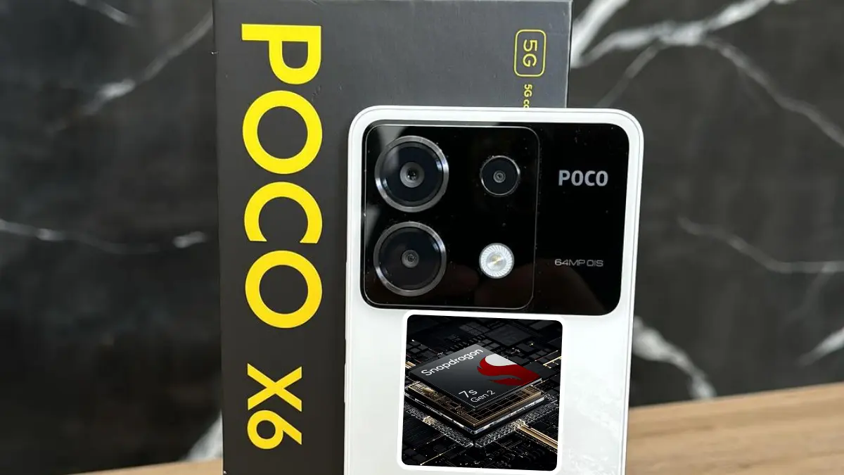 Poco X6 5G Smartphone Snapdragon 7s Gen 2