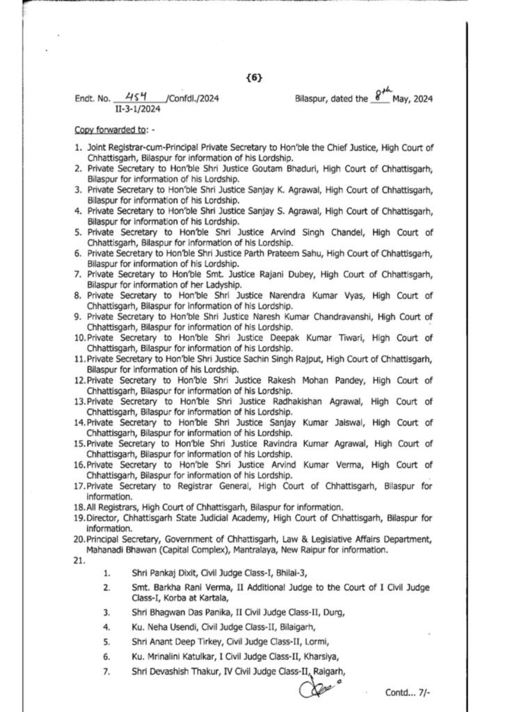 Officers Transfer 2024, Transfer 2024, Officers Transfer, Judge Transfer