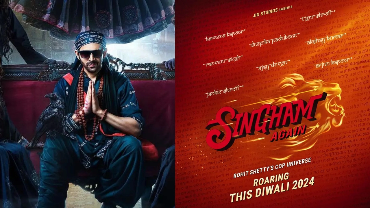 Singham Again, Bhool Bhulaiya 3, Kartik Aryan, Singham Again Release Date