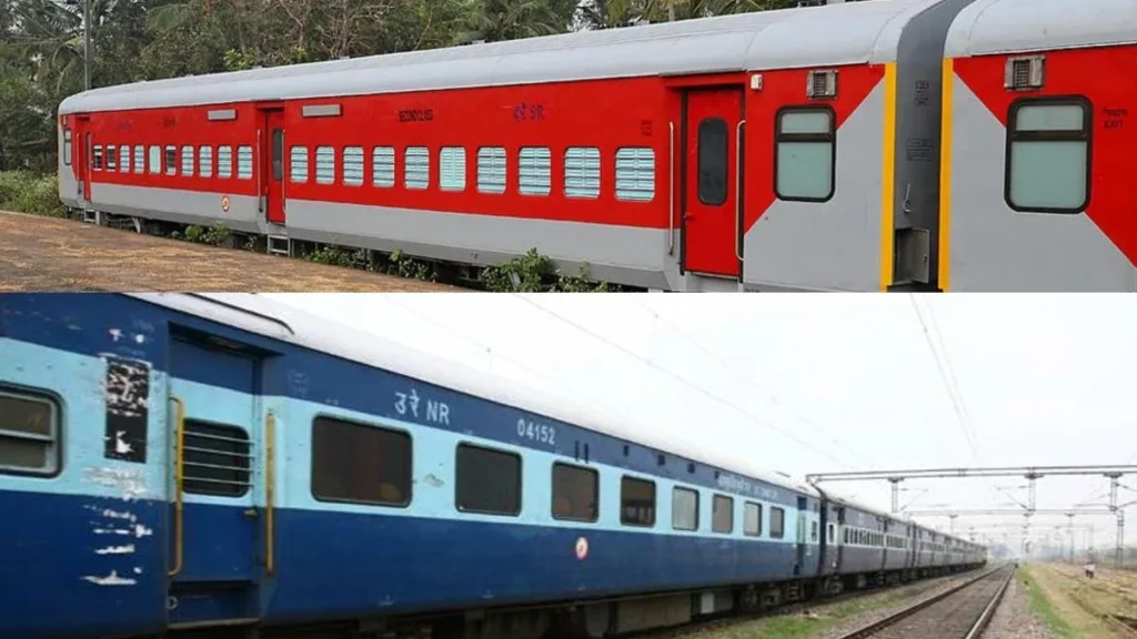 Indian Railways Coach Color