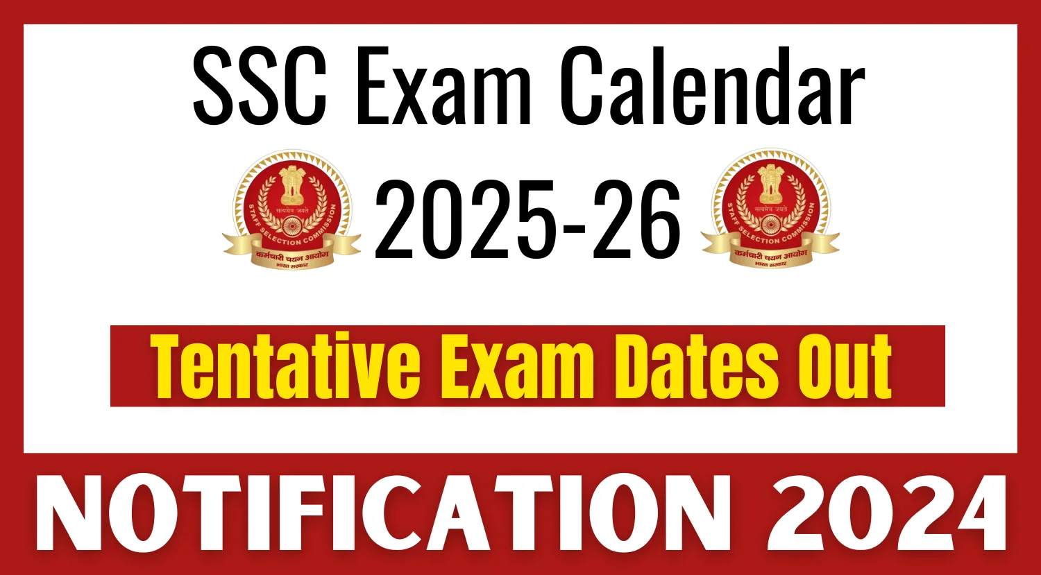 Ssc Cgl Calendar 2025 26 